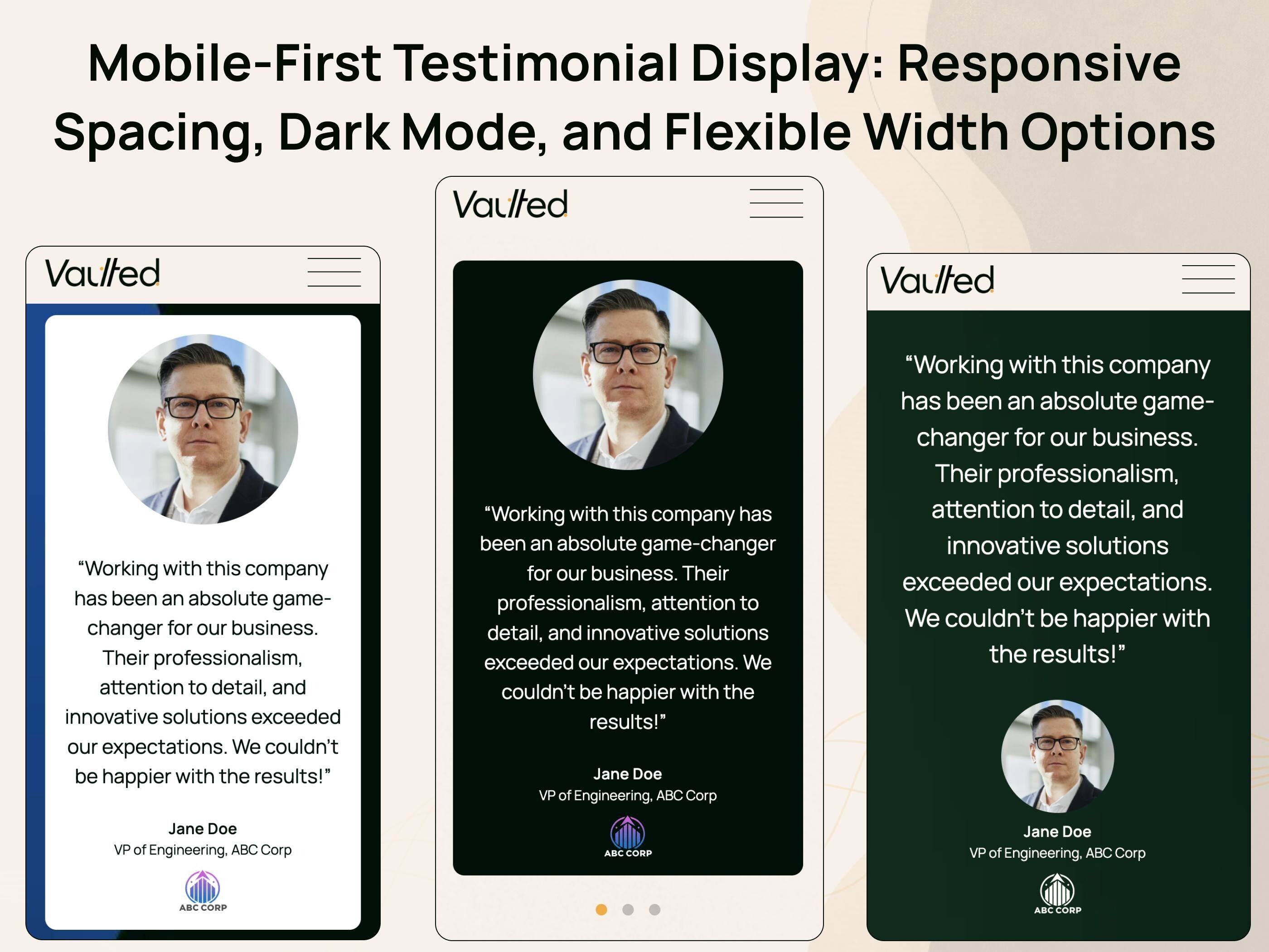 Fully Responsive & Mobile-Friendly