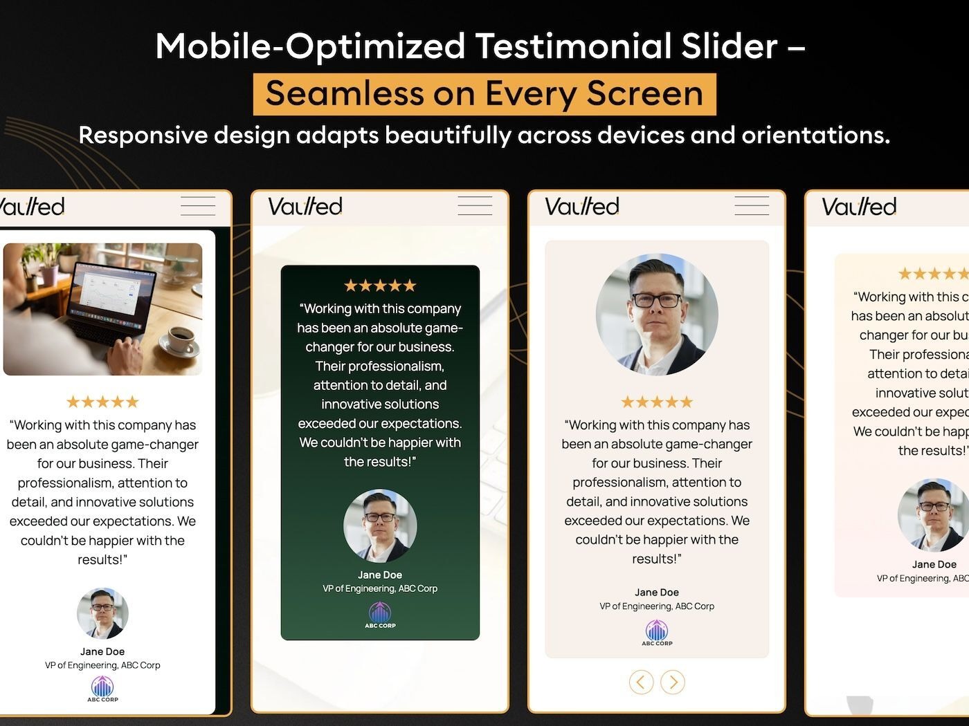 Responsive & Dynamic Slider Layouts