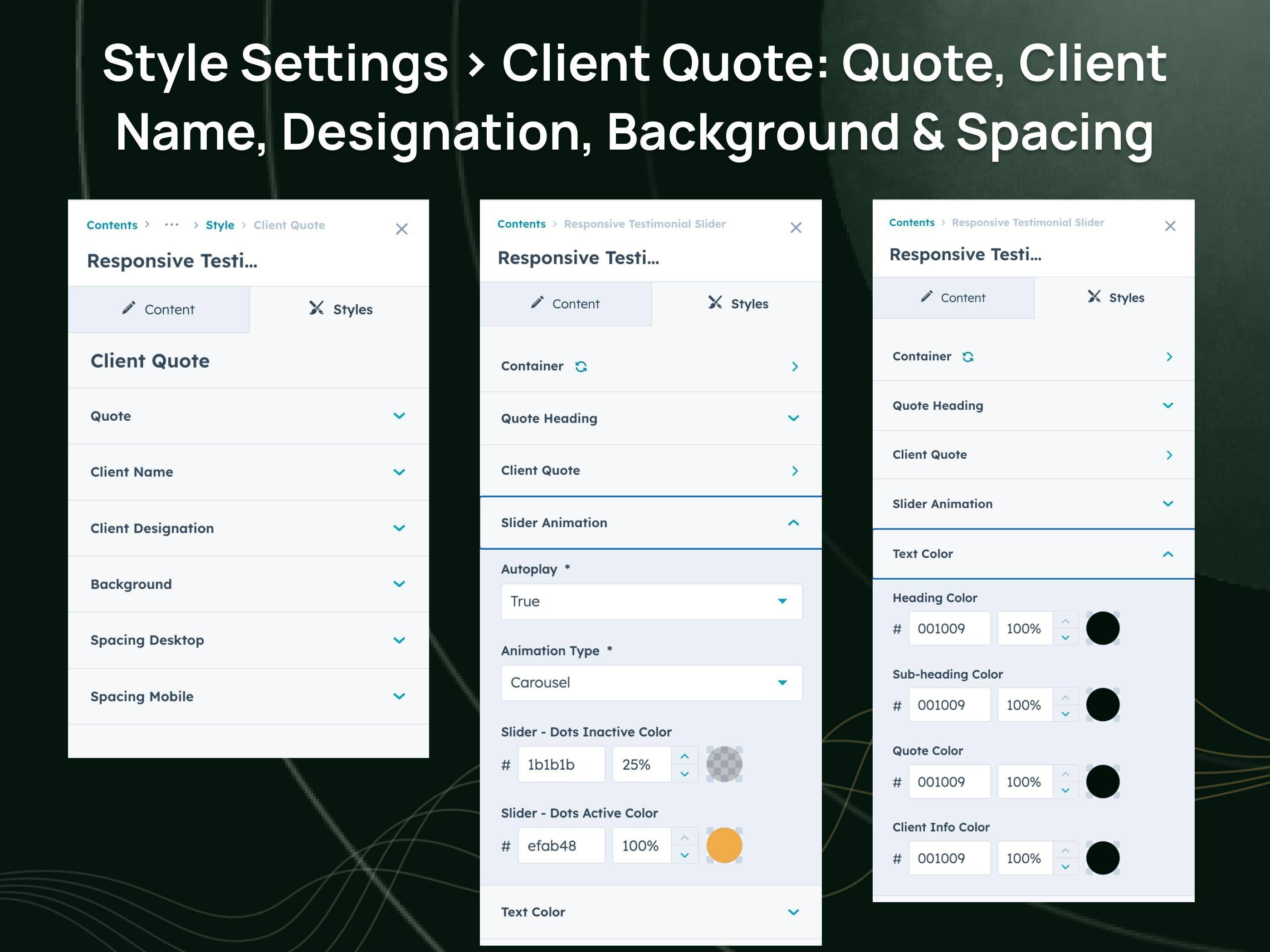 Engaging Slider Animations